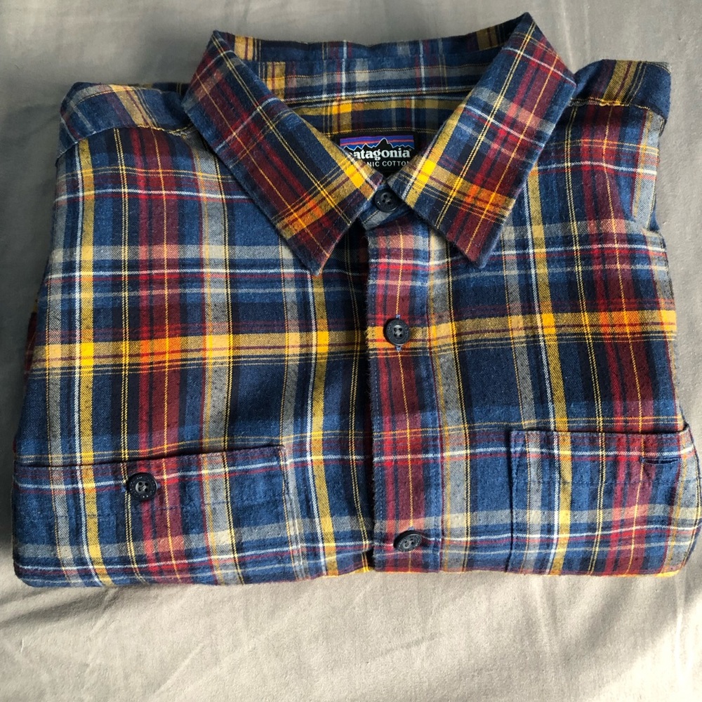 Patagonia Organic Cotton Button Down Long Sleeve